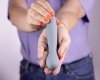Ultra soft silicone g-spot vibrator - basalt grey